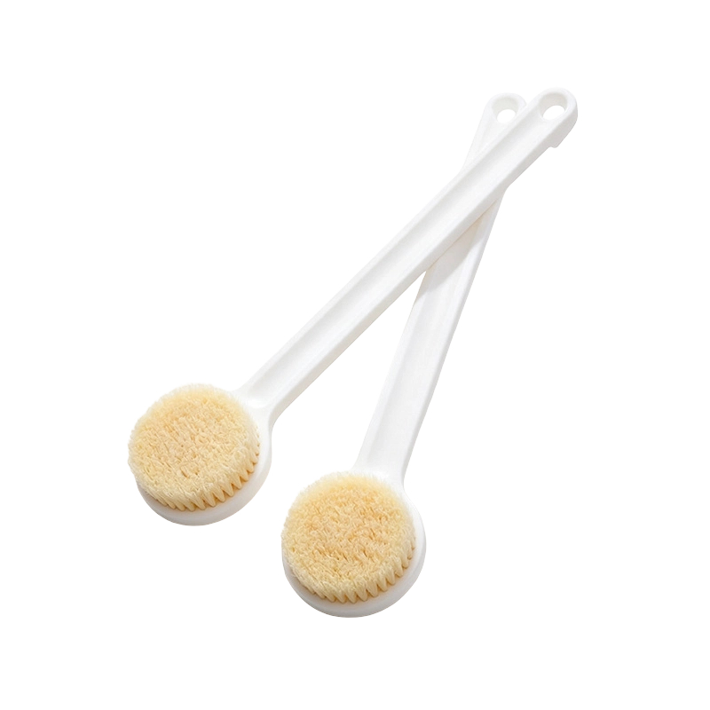 Cepillo trasero de baño de nailon suave con mango largo japonés