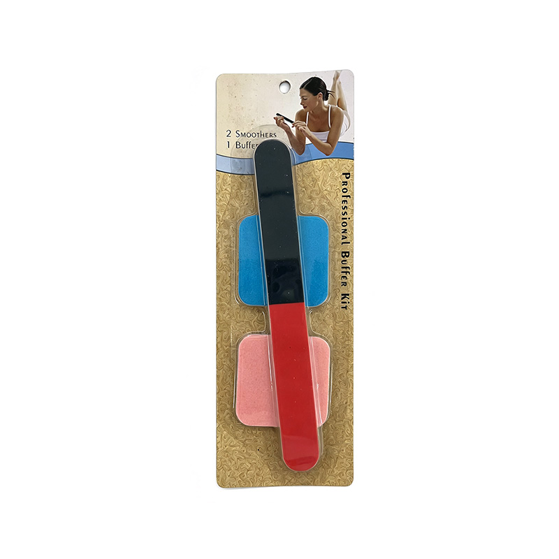 Kit profesional de manicura con tampón de uñas