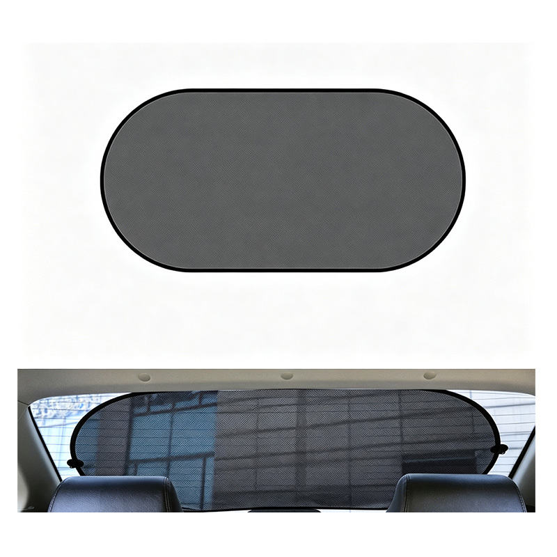 Parasol para ventana trasera de coche con malla de protección UV