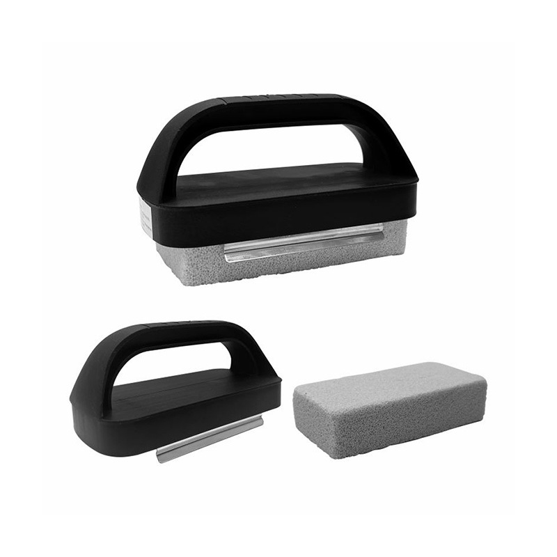 Kit de cepillo de limpieza de piedra pómez para parrilla de barbacoa Kit de cepillo de limpieza de piedra pómez para parrilla de barbacoa